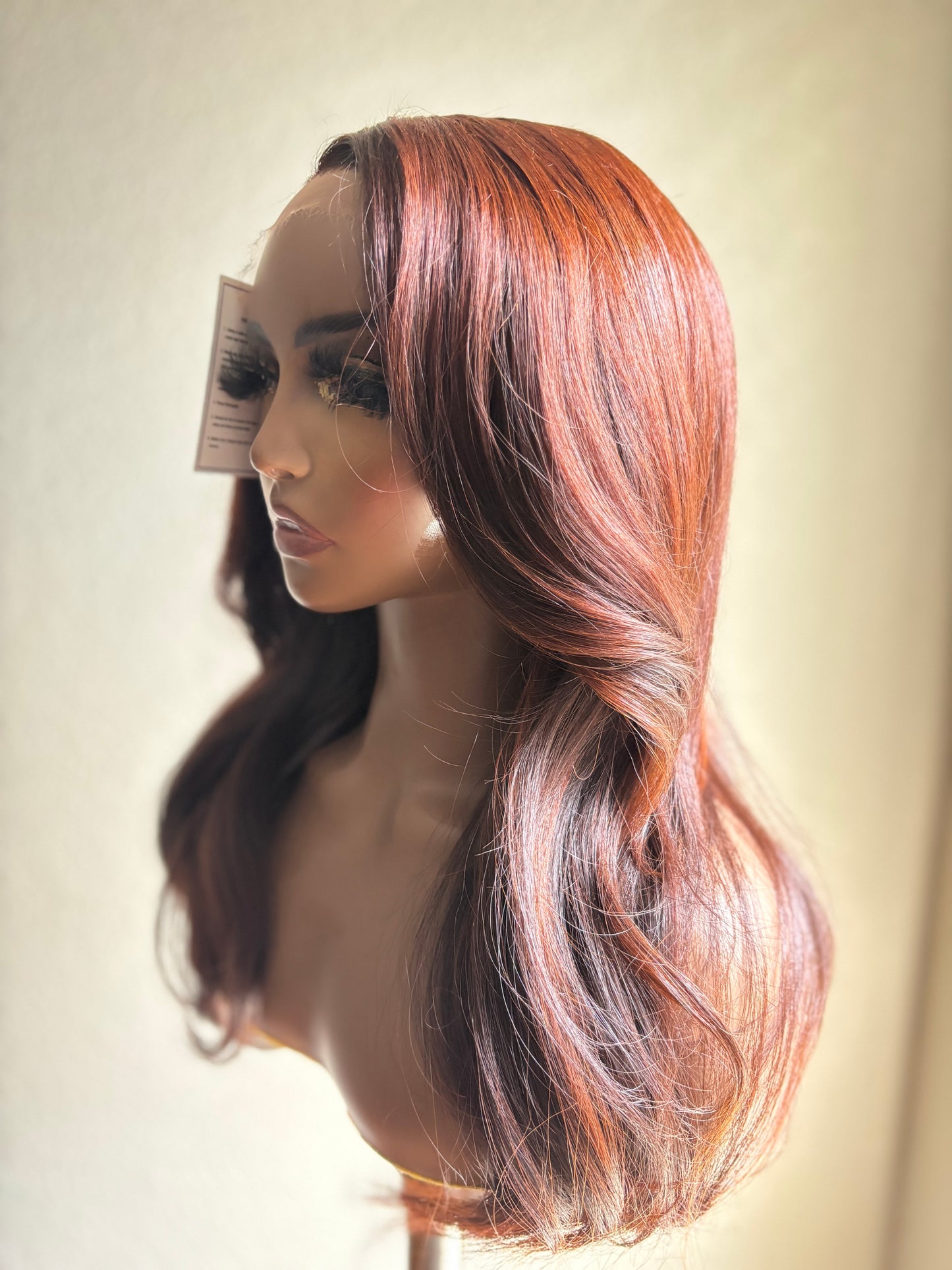 Aubrielle- Custom Auburn Glueless Unit